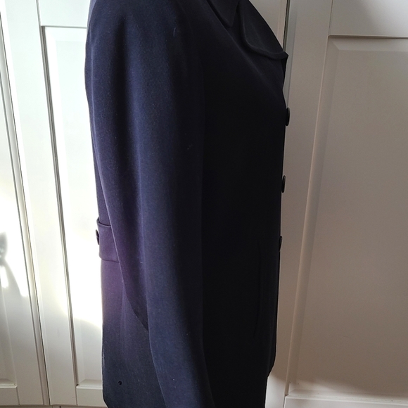 Navy Pea Style Coat - Picture 11 of 15